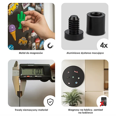 Round wall board for magnets ⌀39 in (⌀100 cm)