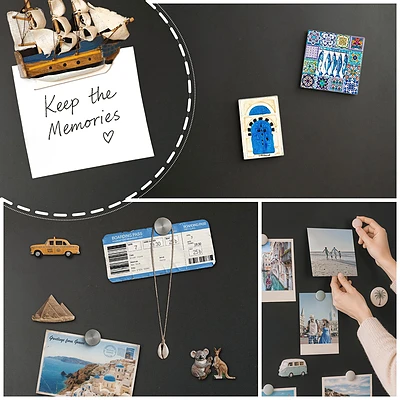 Round wall board for magnets ⌀39 in (⌀100 cm)