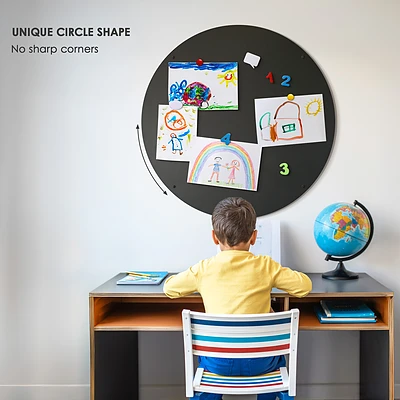 Round magnetic board for magnets ⌀19 in (⌀50 cm)