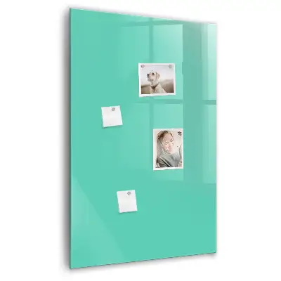 Magnetic wall board Turquoise color