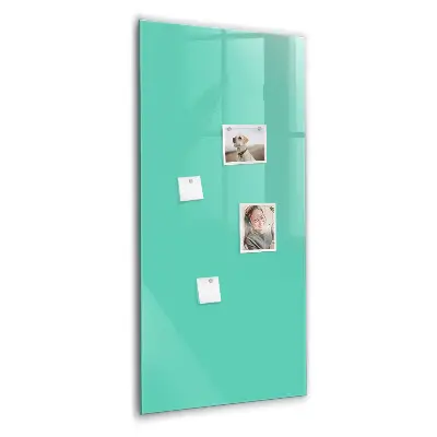 Turquoise magnetic wall board