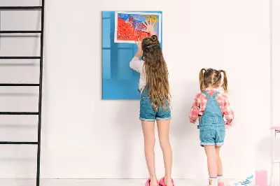 Blue magnetic board