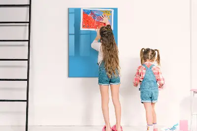 Blue magnetic board
