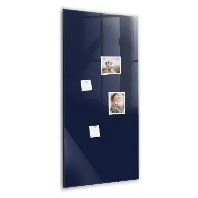 Dark navy blue magnetic wall board