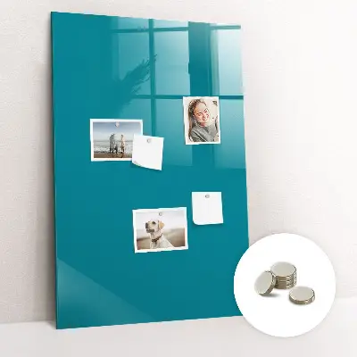 Sea color magnetic glass dry erase board