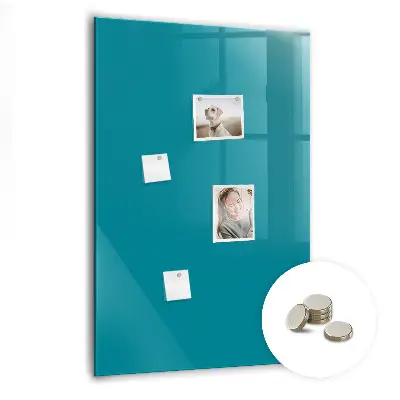 Sea color magnetic glass dry erase board