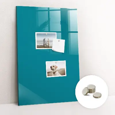 Sea color magnetic glass dry erase board
