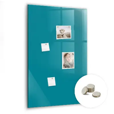 Sea color magnetic glass dry erase board
