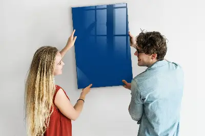 Magnetic wall board Blue color