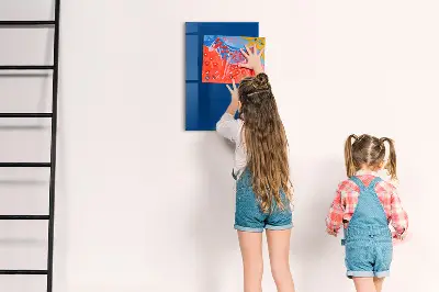 Magnetic wall board Blue color