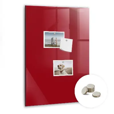 Red magnetic board
