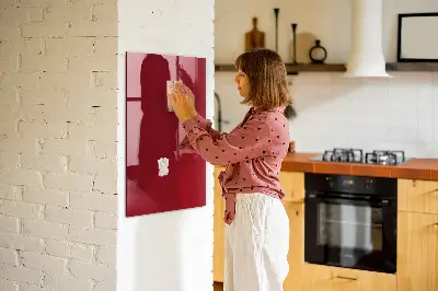 Magnet board Red color