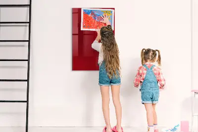 Magnet board Red color