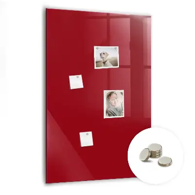 Magnet board Red color