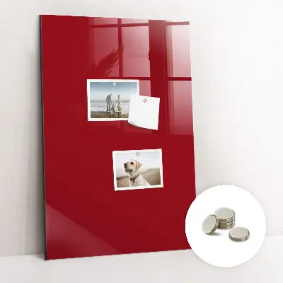 Magnet board Red color