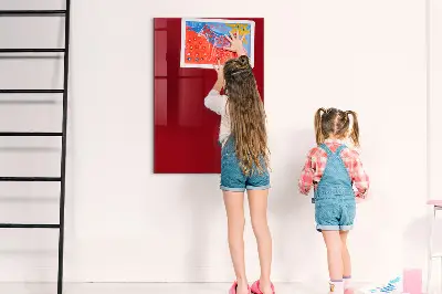 Magnet board Red color