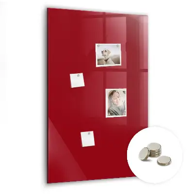 Magnet board Red color
