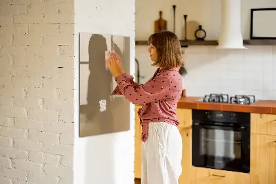 Magnetic wall board Dark beige color