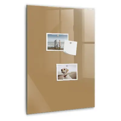 Magnetic wall board Dark beige color