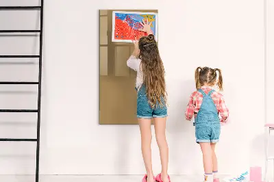 Magnetic wall board Dark beige color