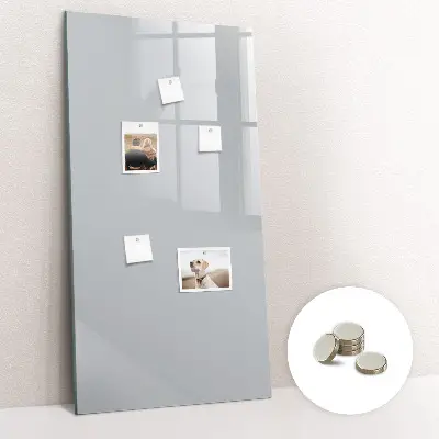Light gray magnetic board