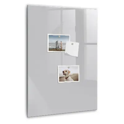 Light gray magnetic board
