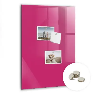 Magnetic wall board Strong pink color