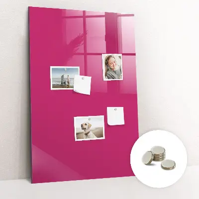 Magnetic wall board Strong pink color