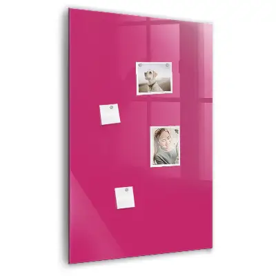 Strong pink magnetic wall board
