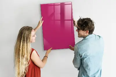 Magnetic wall board Strong pink color