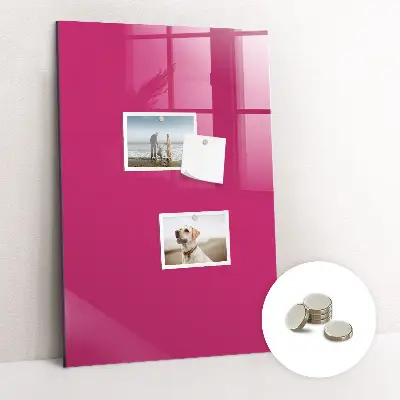 Magnetic wall board Strong pink color