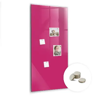 Magnetic wall board Strong pink color