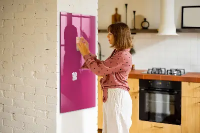 Magnetic wall board Strong pink color