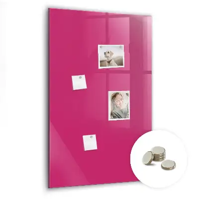 Magnetic wall board Strong pink color