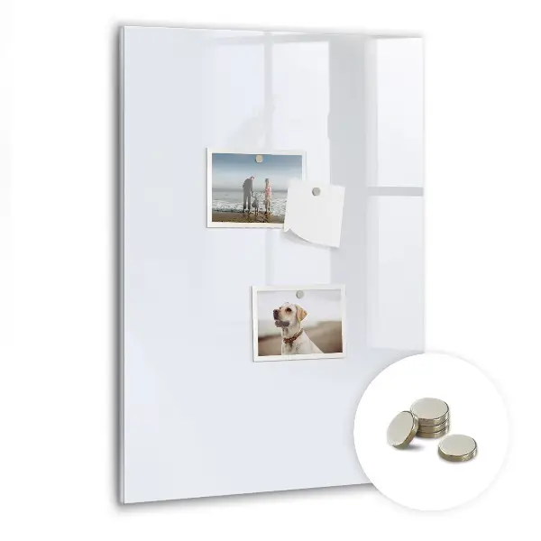 Magnetic wall board Color: dark white
