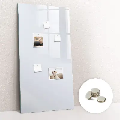 Magnetic wall board Color: dark white