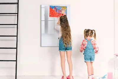 Magnetic wall board Color: dark white