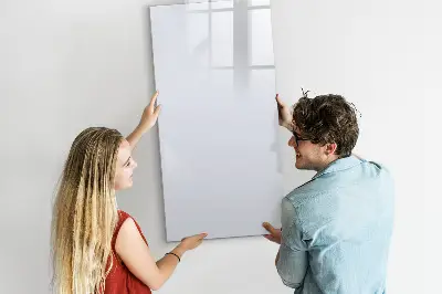Magnetic wall board Color: dark white