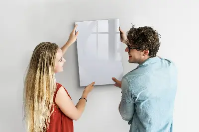 Magnetic wall board Color: dark white