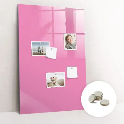 Pink magnetic board