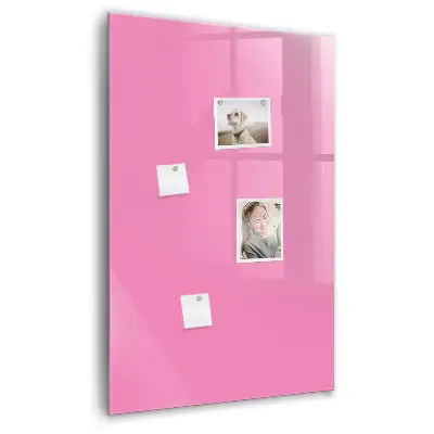 Pink magnetic board
