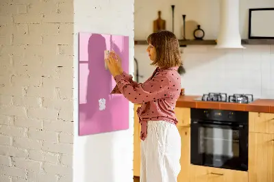 Pink magnetic board