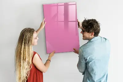 Pink magnetic board