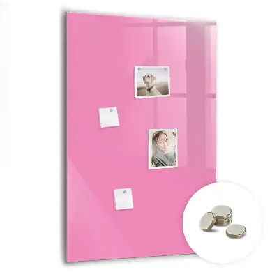 Pink magnetic board