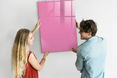 Pink magnetic board