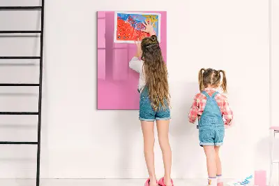 Pink magnetic board