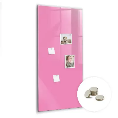 Pink magnetic board