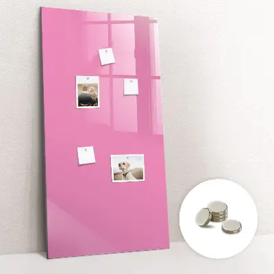 Pink magnetic board