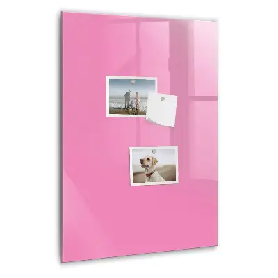 Pink magnetic board