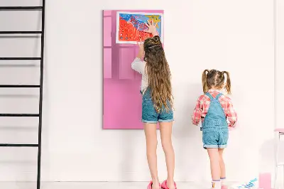 Pink magnetic board